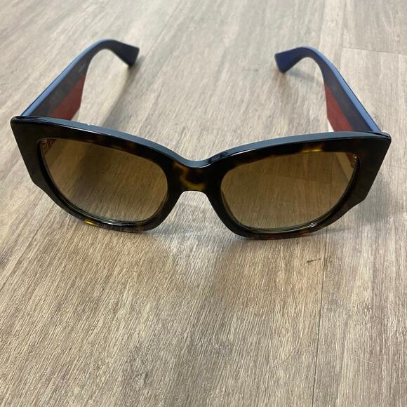 Gucci GG0276S Sunglasses Brown with Gradiant Lens 53mm - Picture 4 of 9